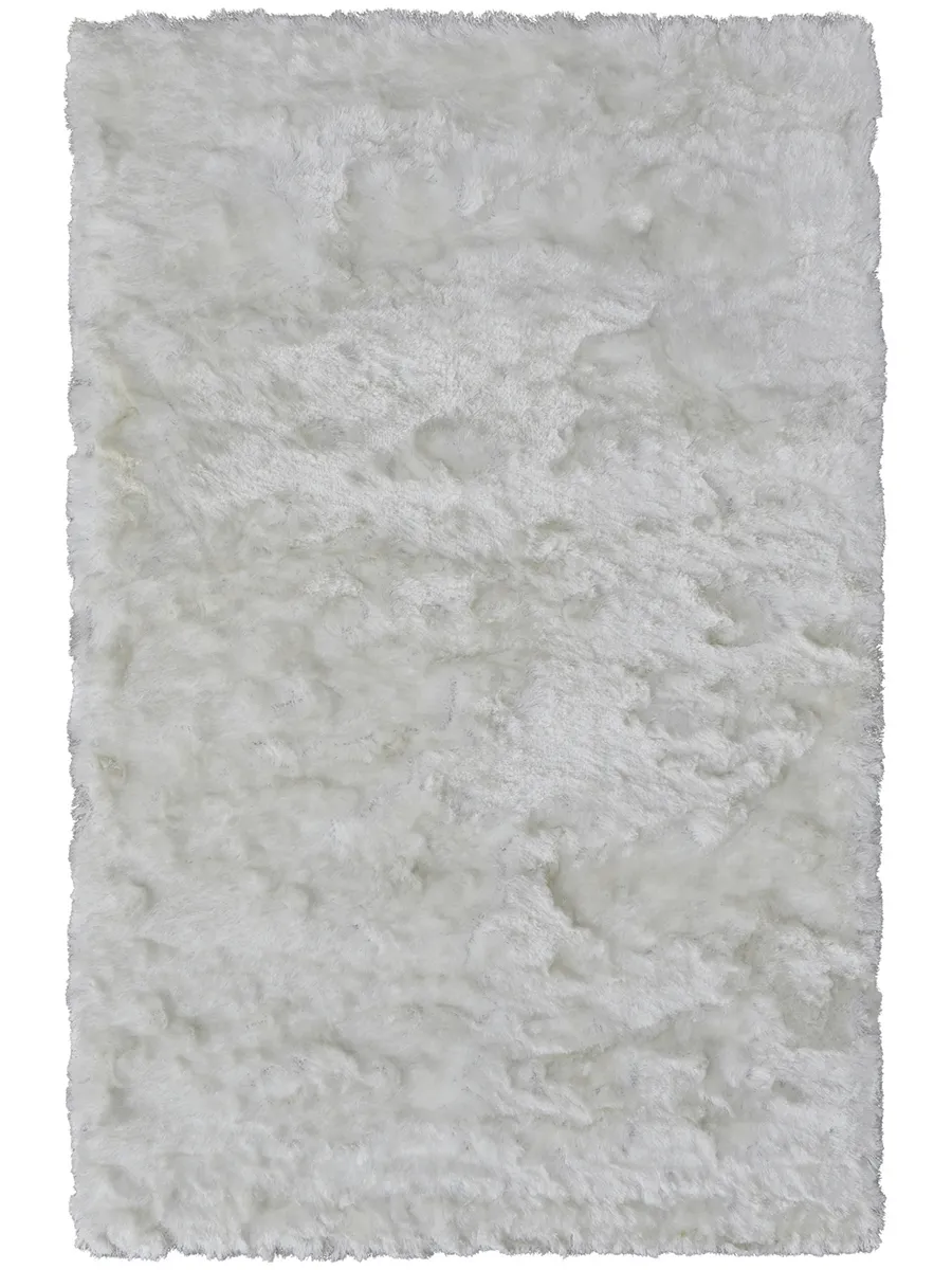 Indochine 4550F White 2'6" x 6' Rug