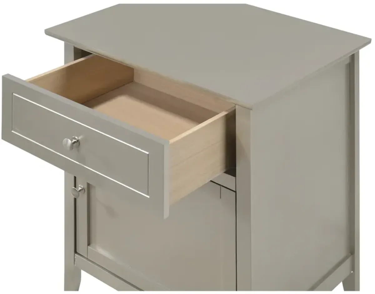 Lzzy 1-Drawer Nightstand (25 in. H x 15 in. W x 19 in. D)