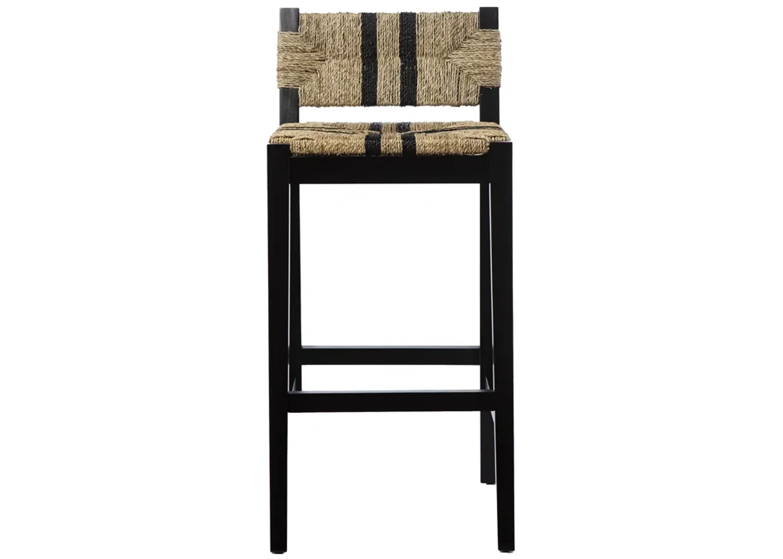 Gallacano Seagrass Barstools 2pc Set