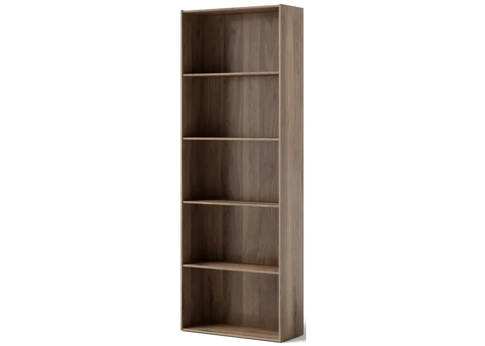 5-Shelf Storage Bookcase Modern Multi-Functional Display Cabinet Furniture