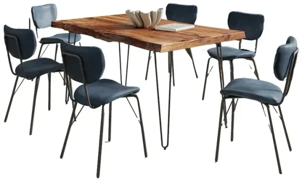 Jofran Nature's Edge 60 Seven Piece Modern Dining Set
