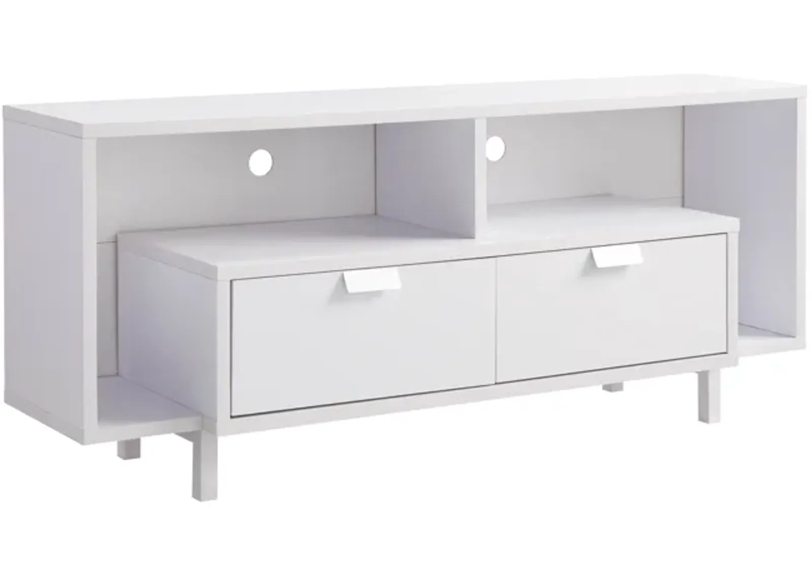 TV Stand White for Home or Office Use