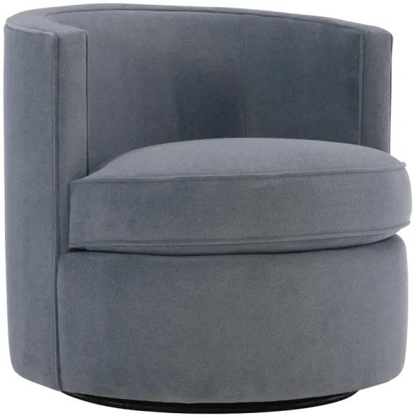 Fleur Fabric Swivel Chair