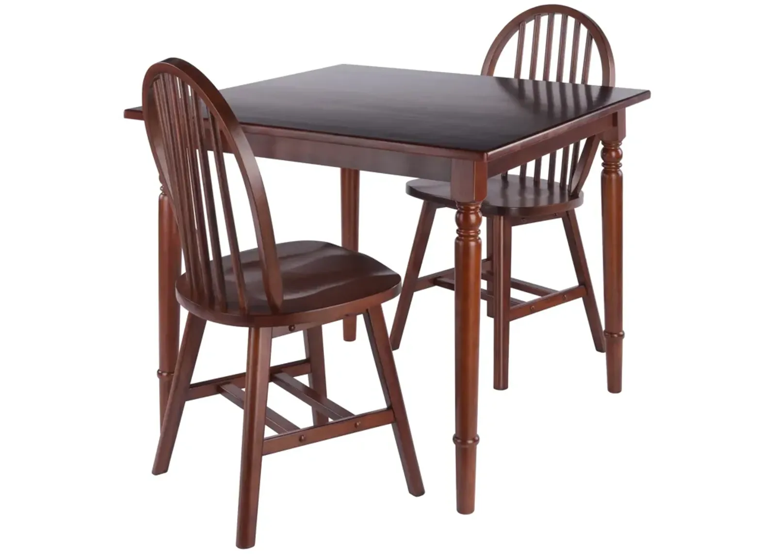 Winsome Wood Mornay Dining Set, Walnut