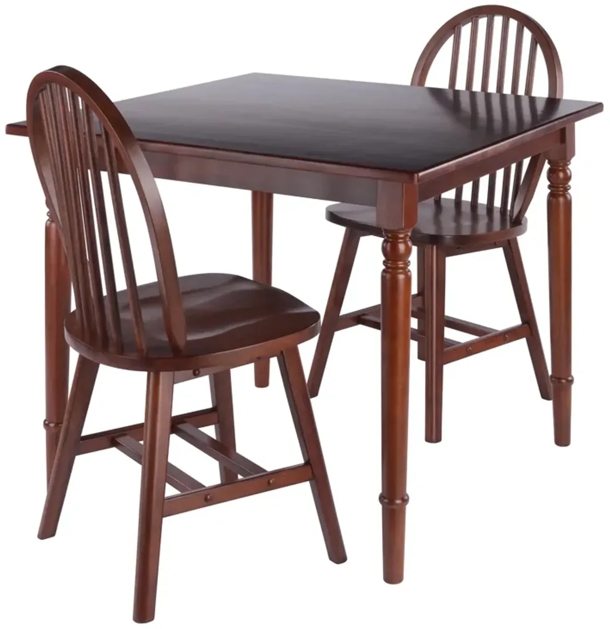 Winsome Wood Mornay Dining Set, Walnut