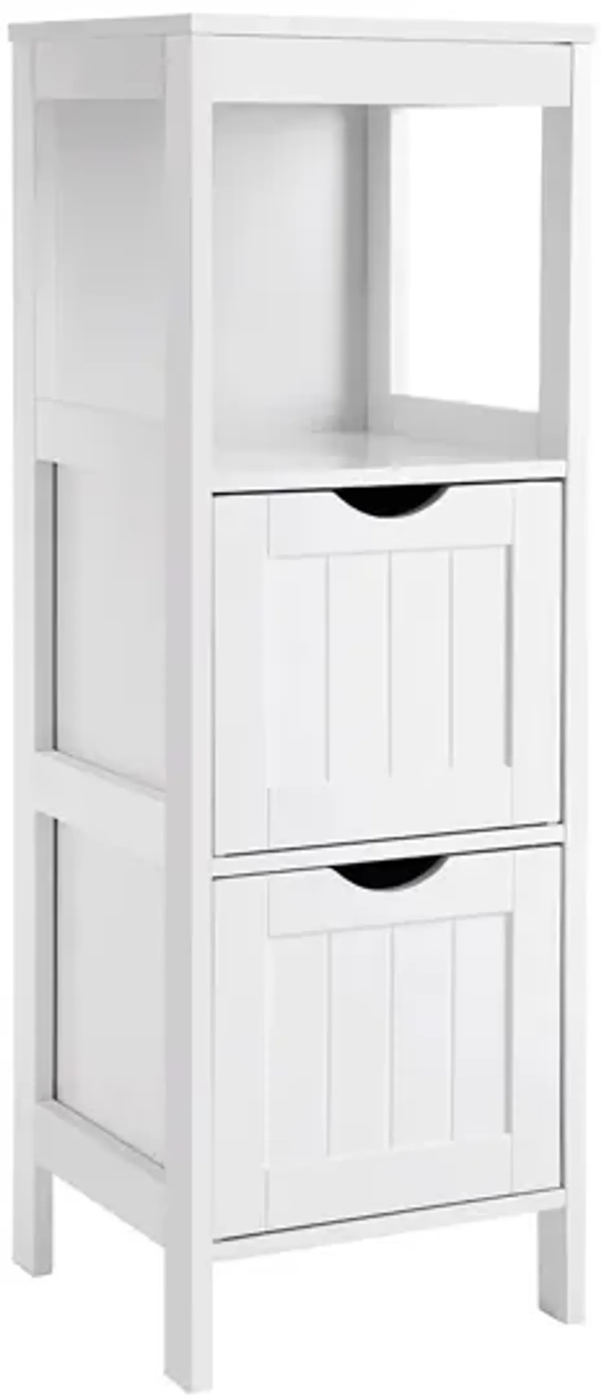 Floor Cabinet Multifunctional Bathroom Storage Organizer Rack Stand with 2 Drawers