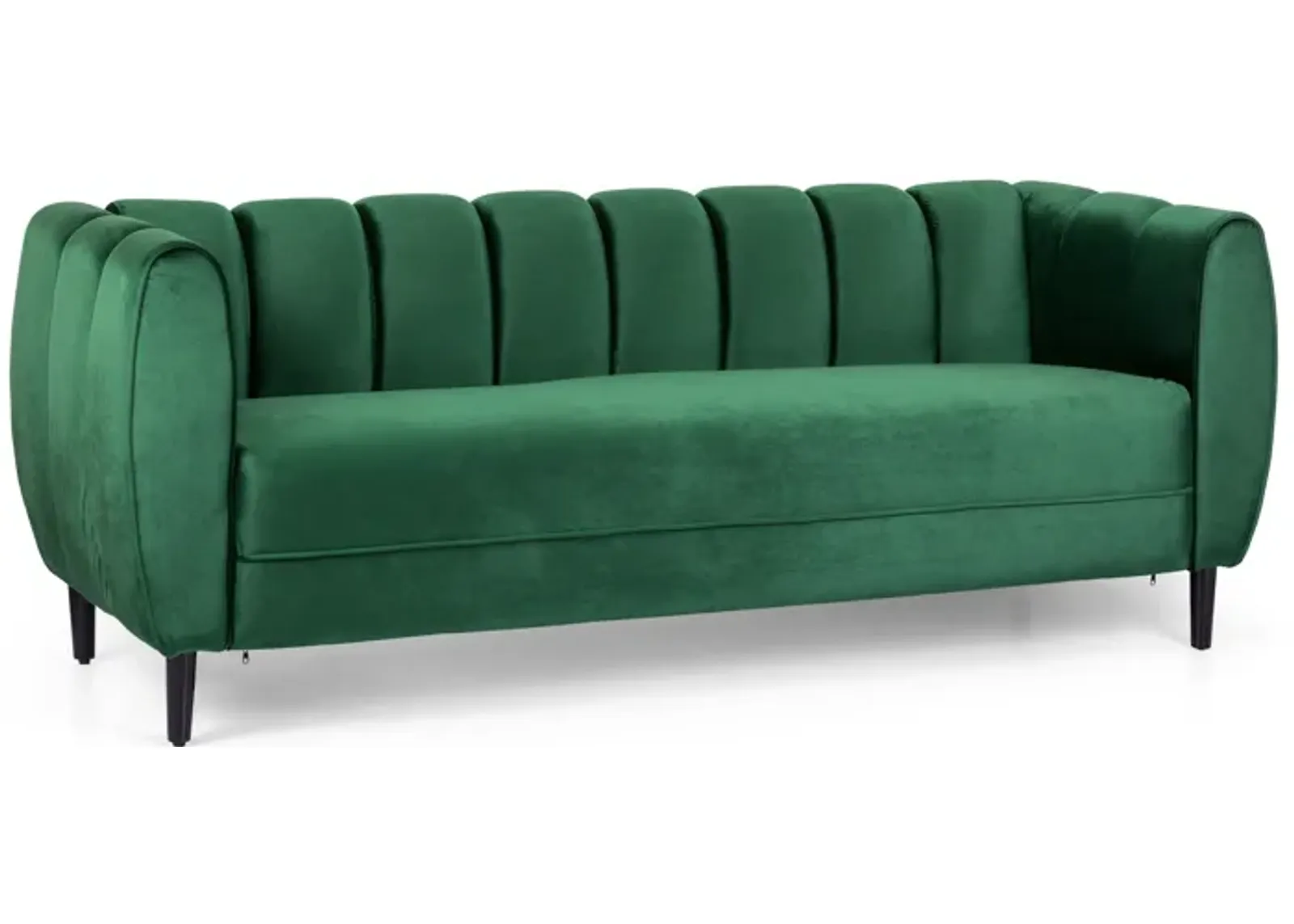 Merax Velvet 3-Seater Sofa