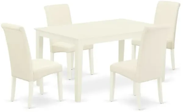 Dining Room Set Linen White