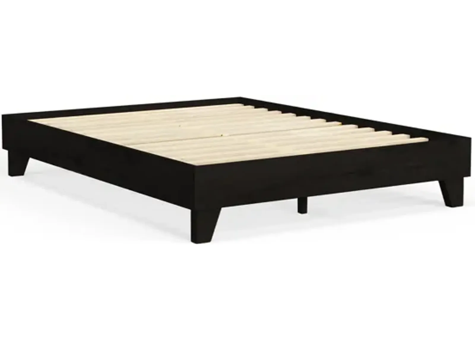 eLuxury Wooden Platform Bed Frame