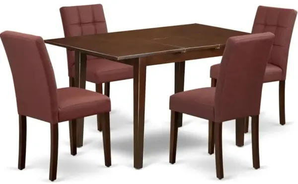 5 Piece Modern Dining Table Set contain A Kitchen Table