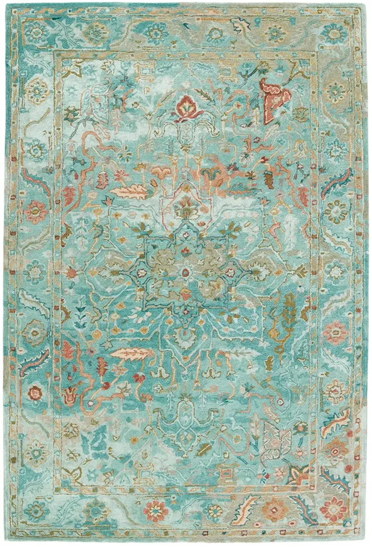 Citrine Cristobol Green 5' x 8' Rug