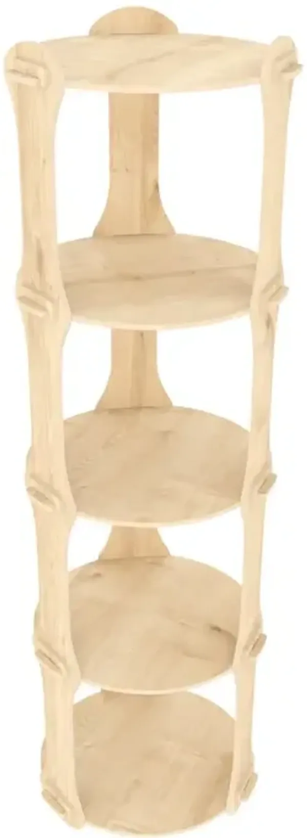 Decorotika Yuvar Bookshelf Sapphire Oak