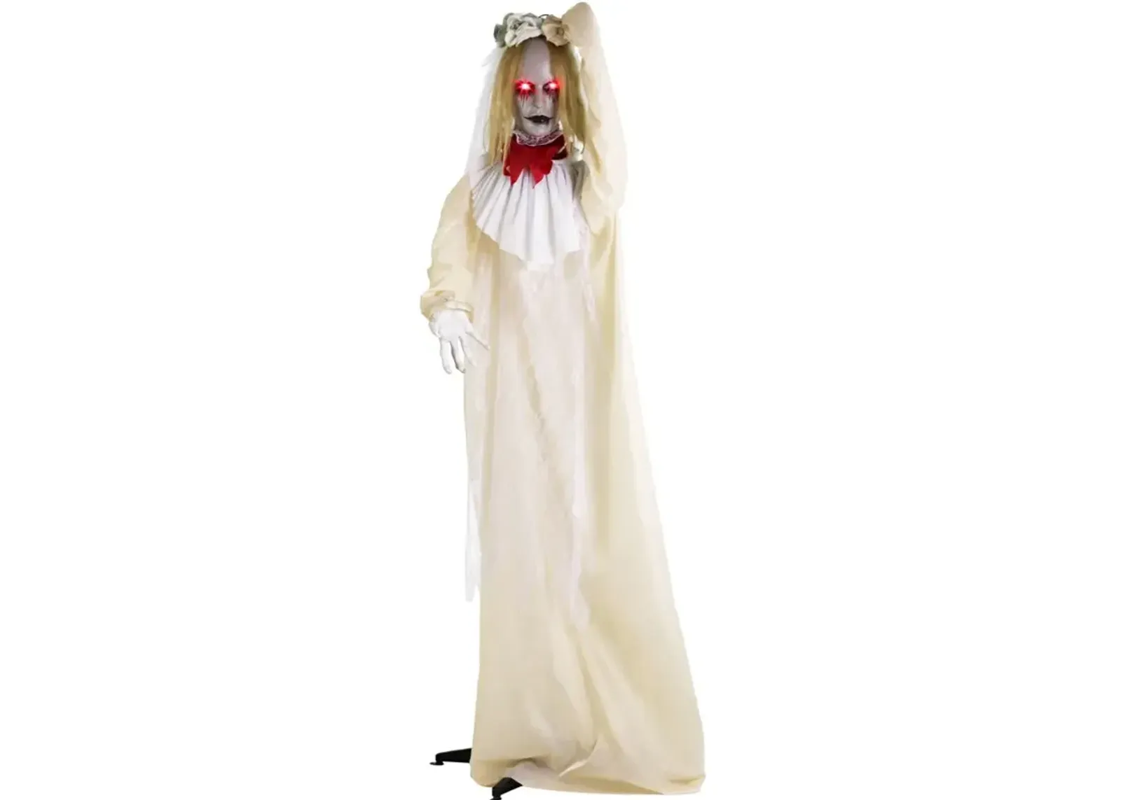 Haunted Hill Farm 65'' Animated Standing Head Detaching Bride