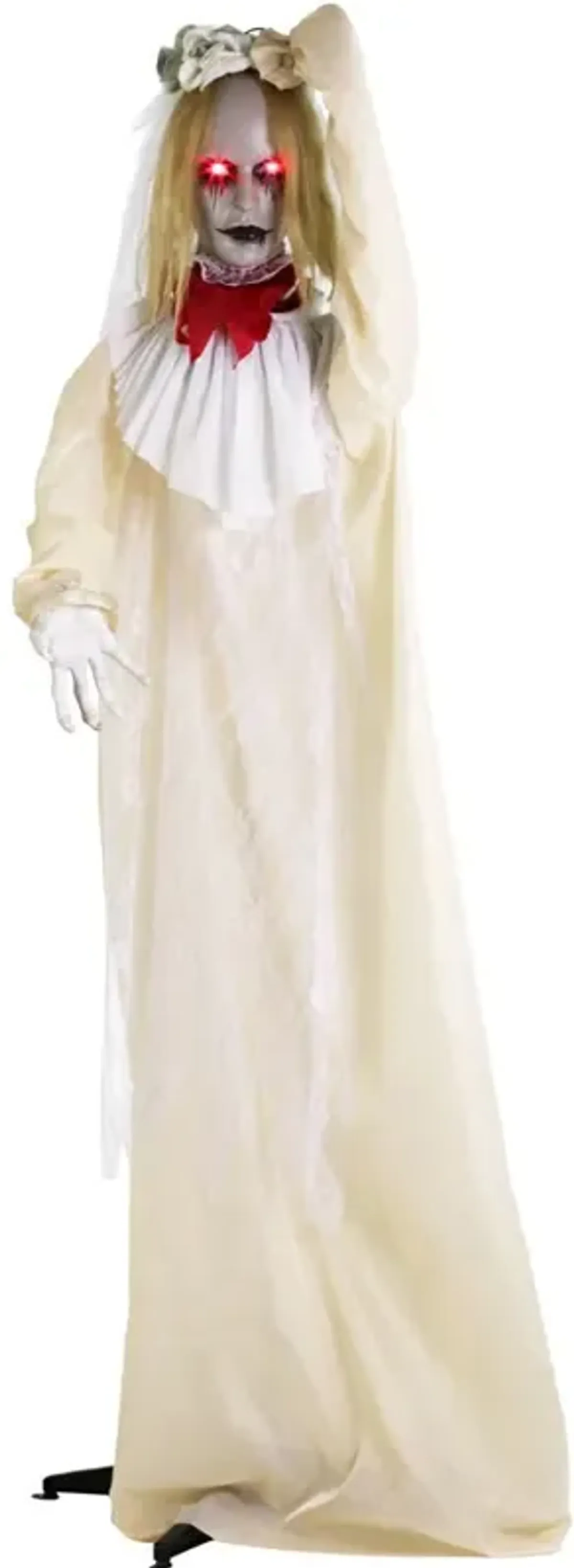 Haunted Hill Farm 65'' Animated Standing Head Detaching Bride