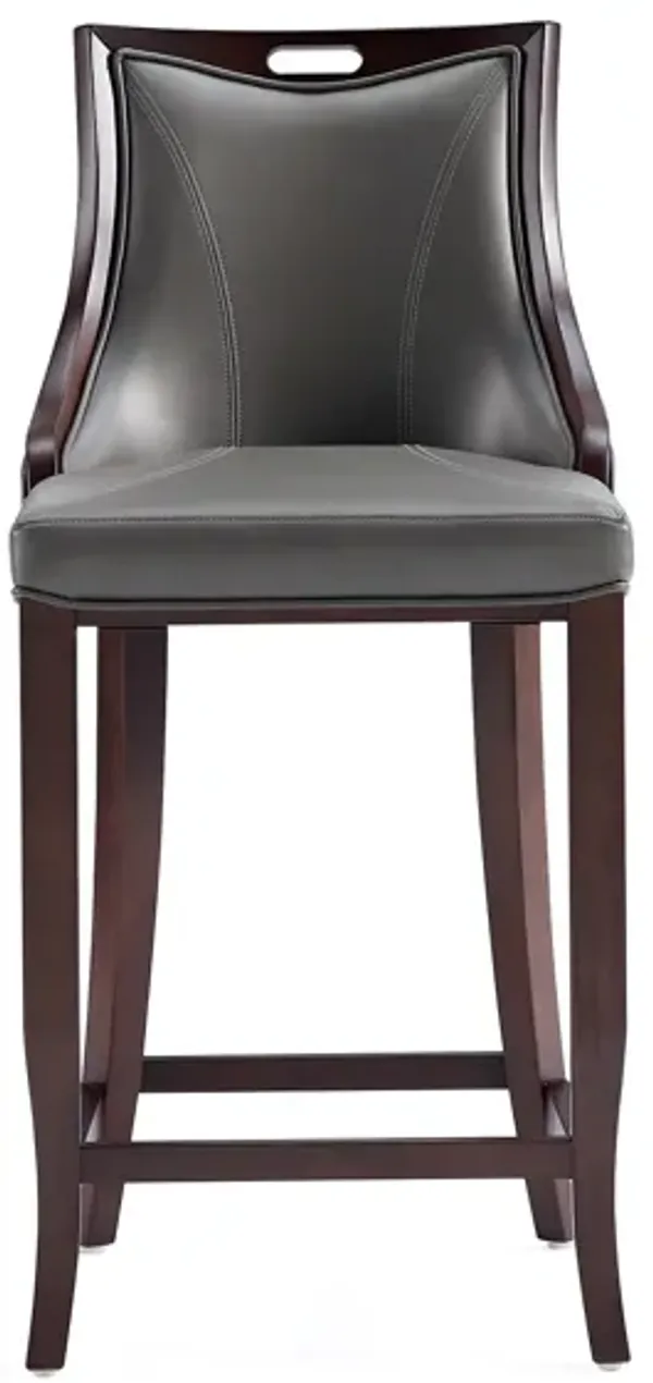 Emperor Gray Bar Stools (Set of 3)