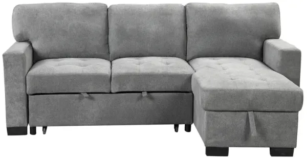 Merax Modern Chaise Lounge Sectional Sofa with Storage