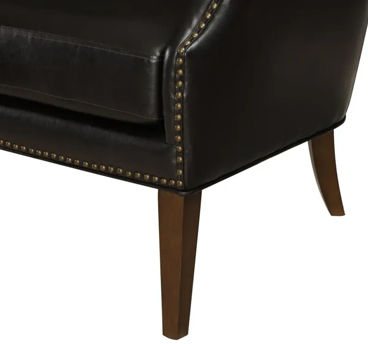 Comfort Pointe Dallas Deep Brown High Leg Slope Arm Chair