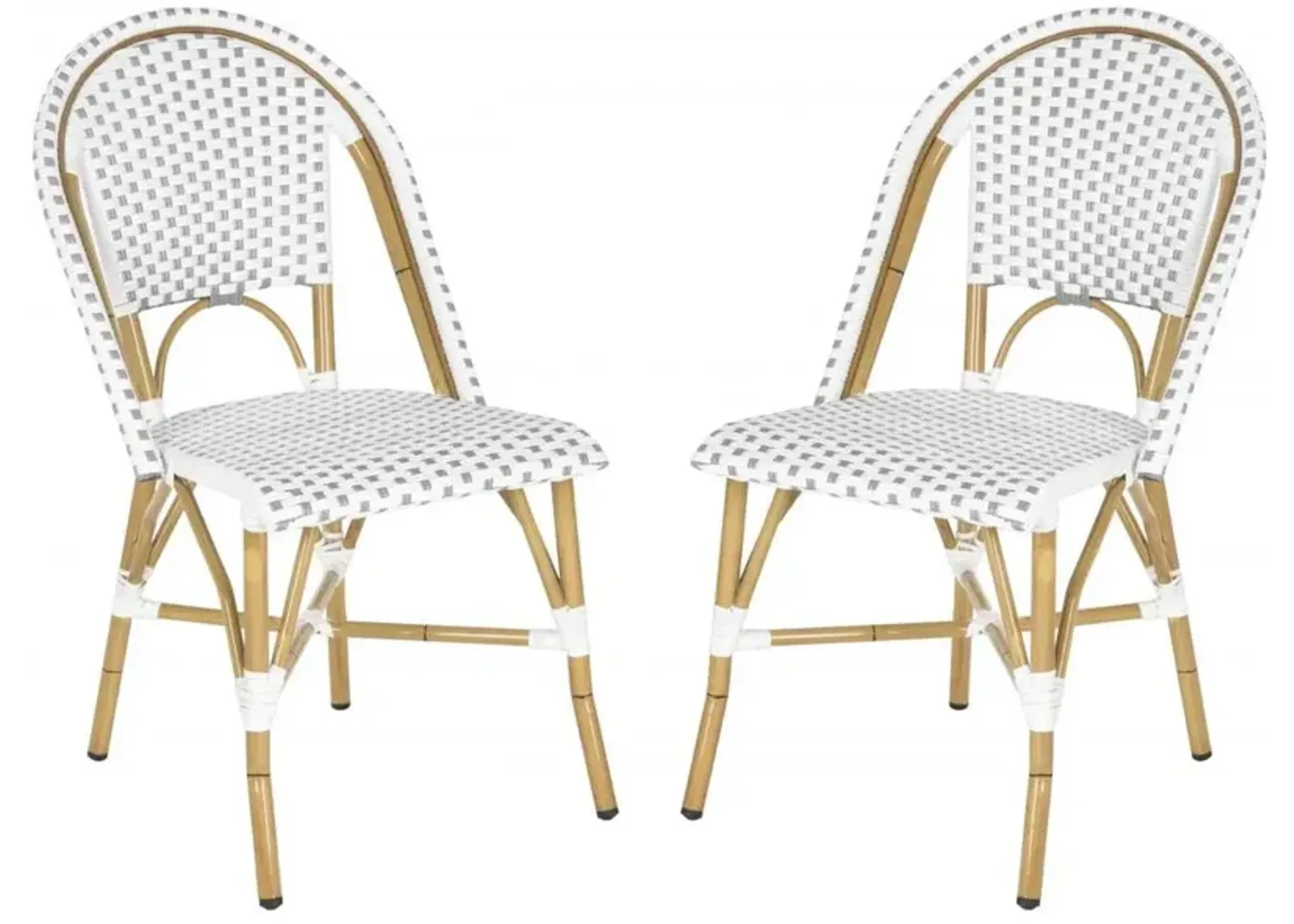 Belen Kox Coastal Bistro Stacking Chair Set, Belen Kox