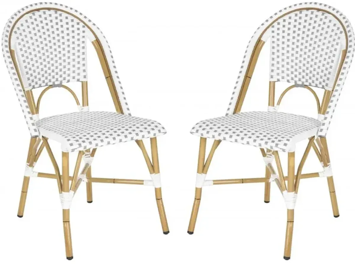 Belen Kox Coastal Bistro Stacking Chair Set, Belen Kox