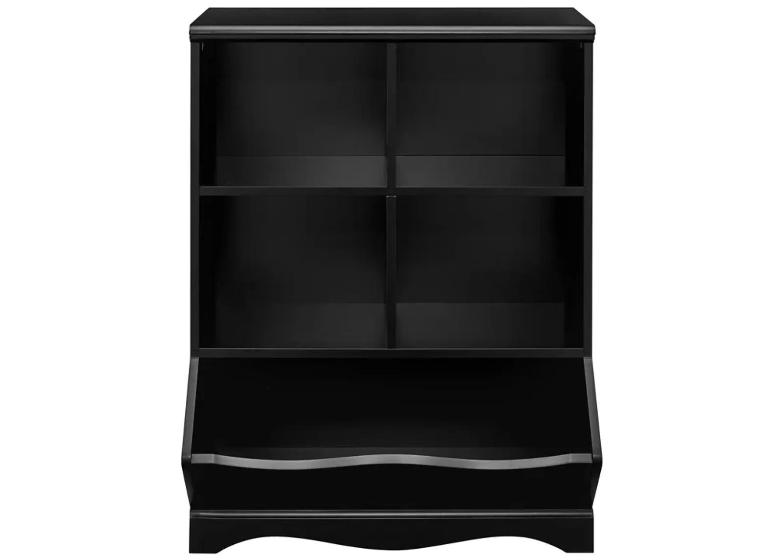 Five-Cubby Open Storage Cabinet