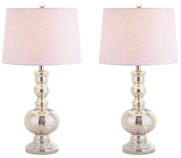 Genie Glass LED Table Lamp (Set of 2)