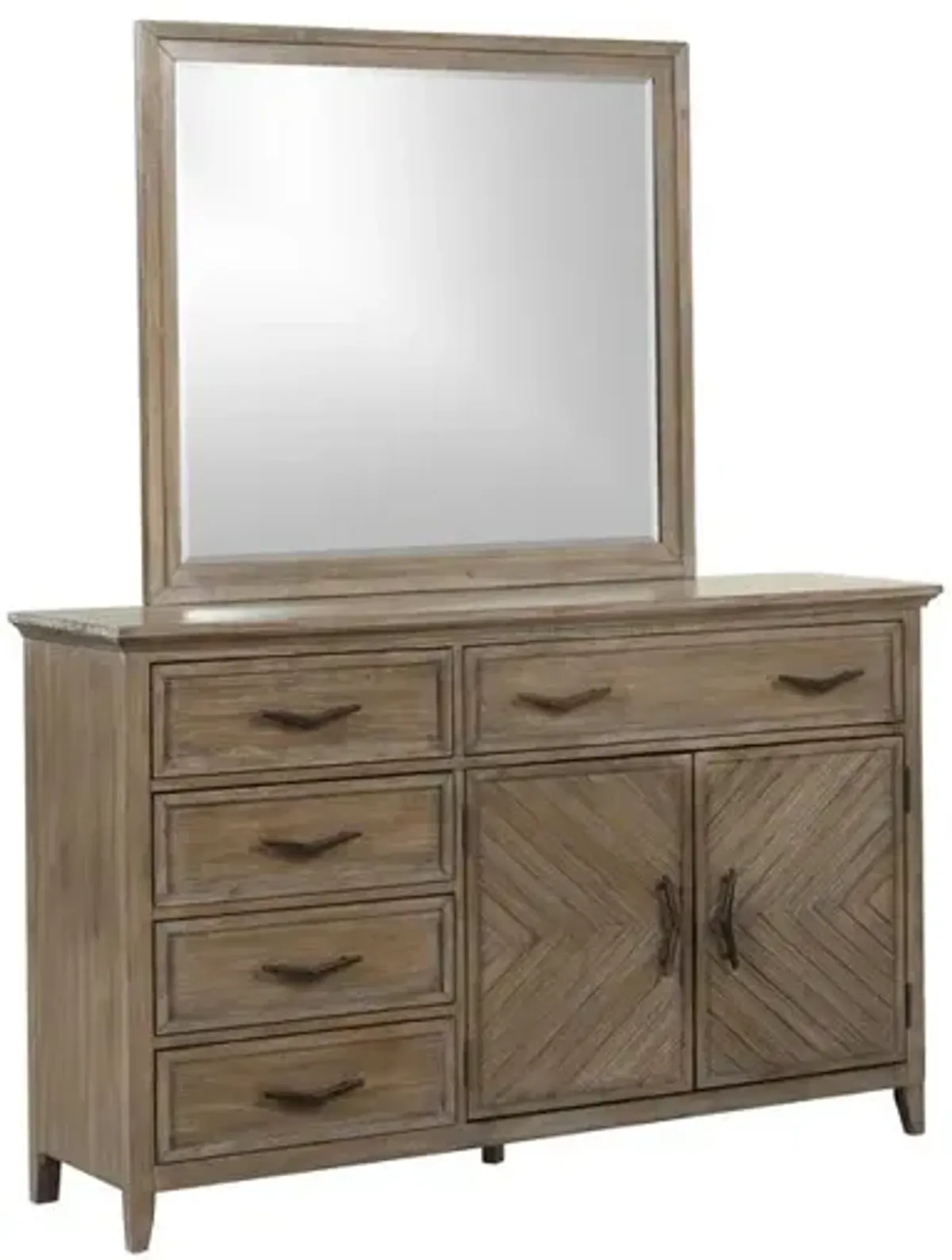 New Classic Furniture Tybee Dresser-Sand