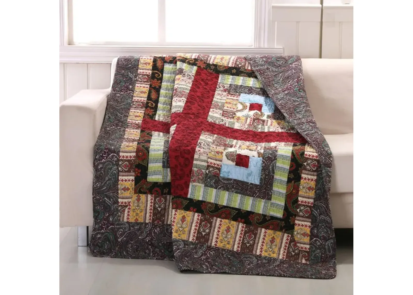 Greenland Home Fashion Colorado Lodge Throw Blanket - Multi 50x60"