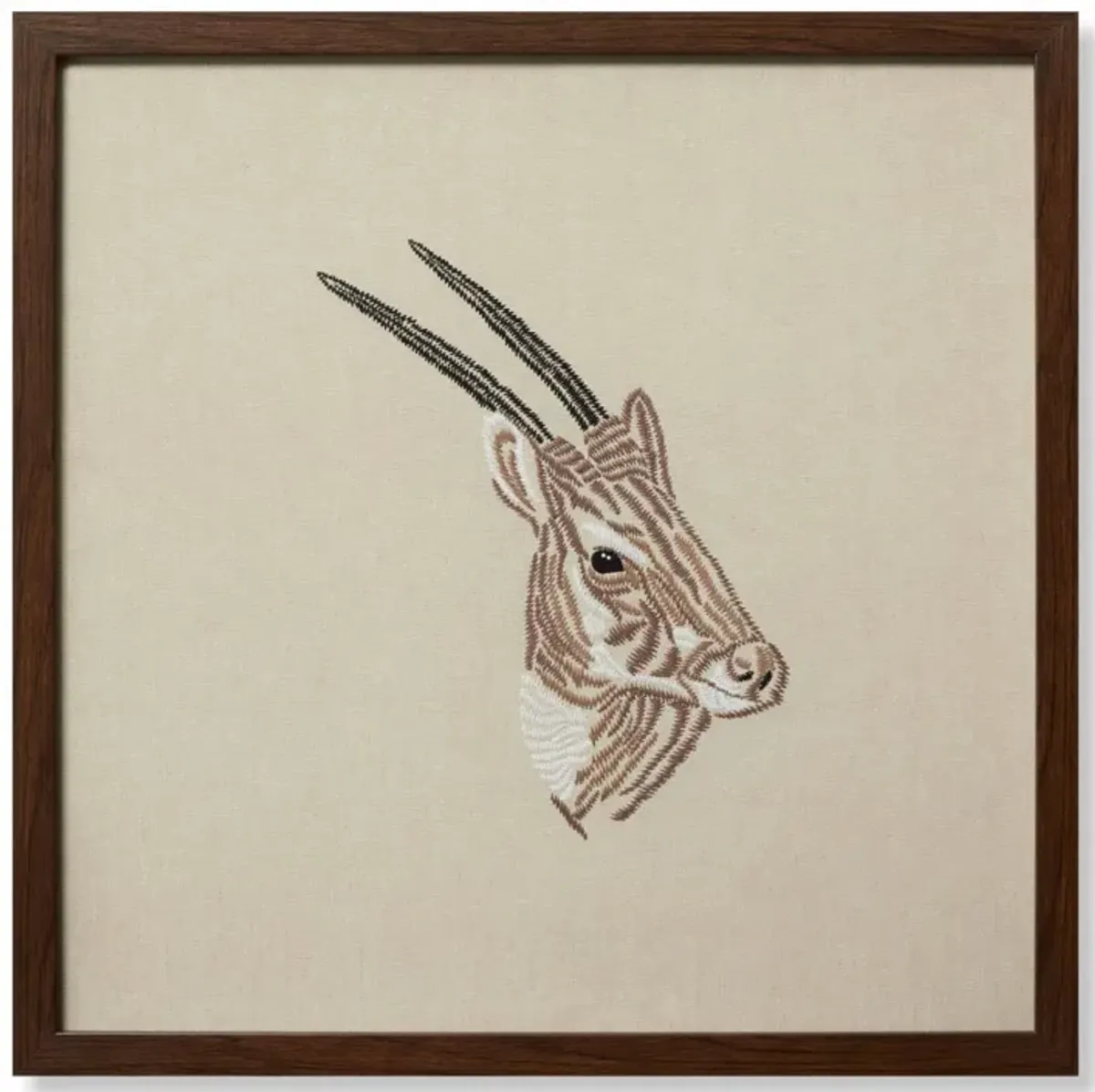 Saola Beige Ivory Wall Art