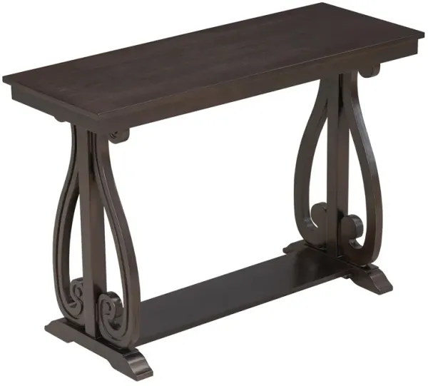 Merax Rustic Vintage Console Table with Open Shelf