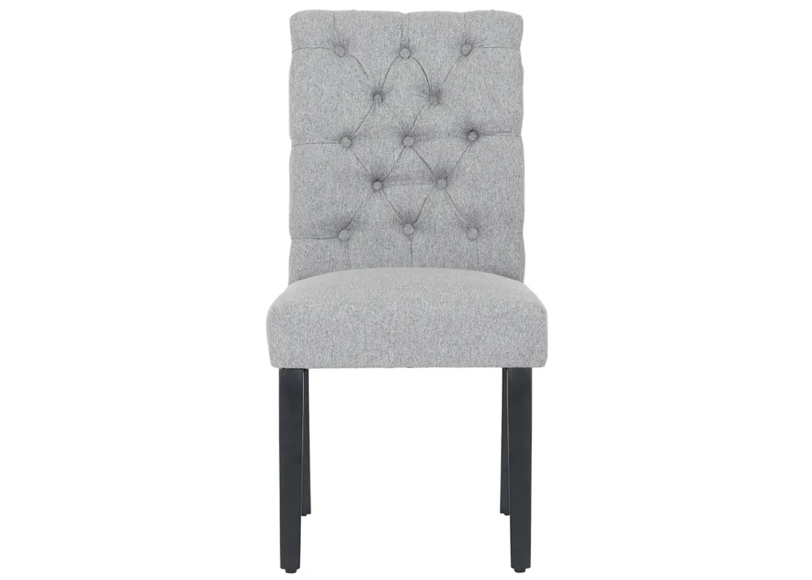 WestinTrends Upholstered Button Tufted Dining Chair (Set of 2)