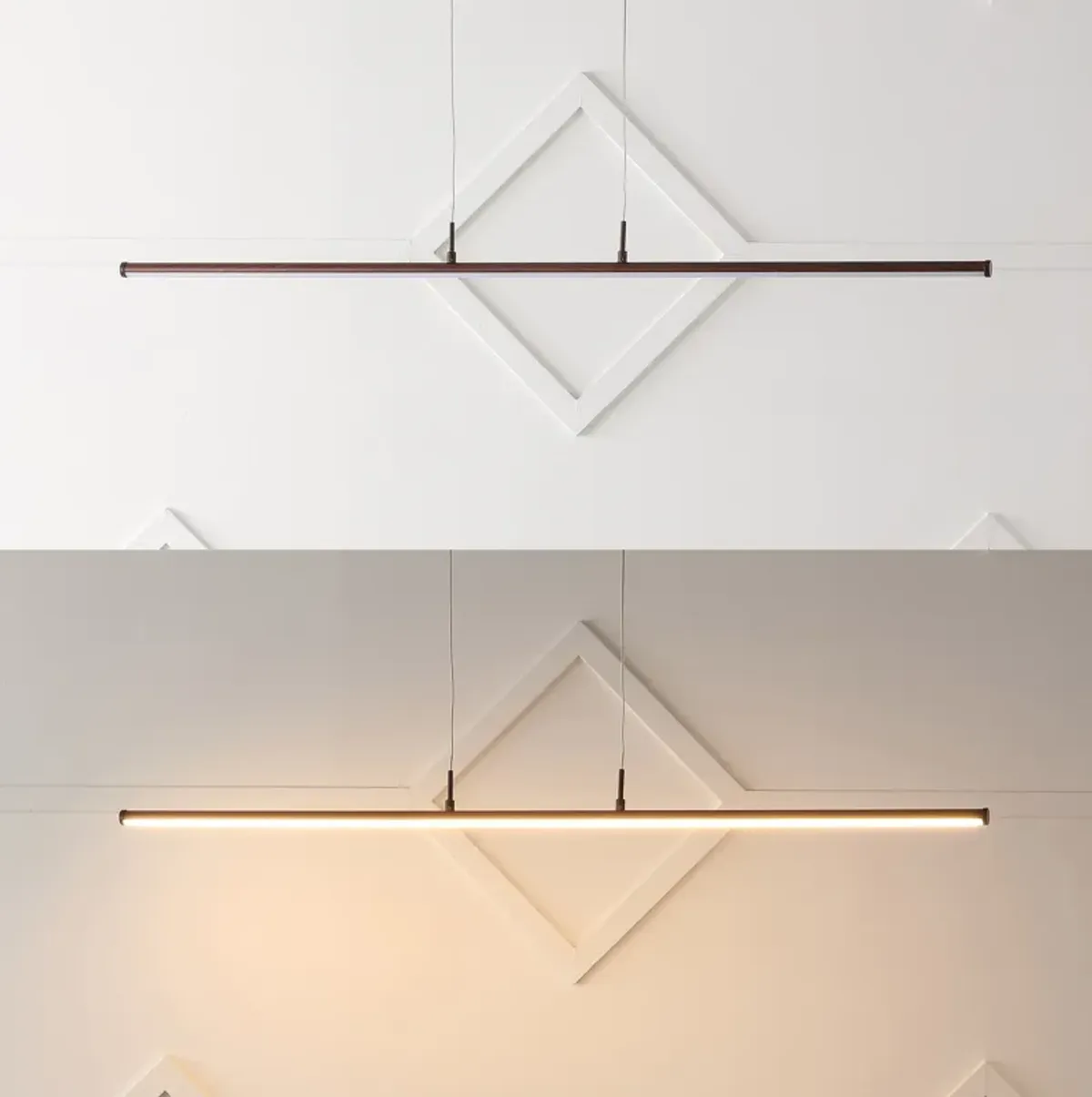 Conley Dimmable Adjustable Integrated LED Metal Linear Pendant