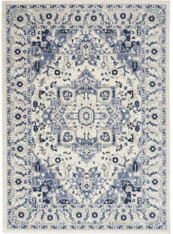 Passion PSN33 Ivory/Gray 1'10" x 2'10" Rug