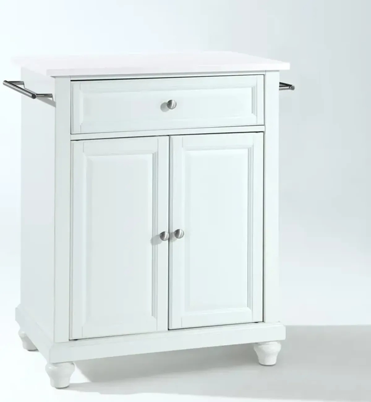 Crosley Furniture Cambridge Stone Top Portable Kitchen Island/Cart