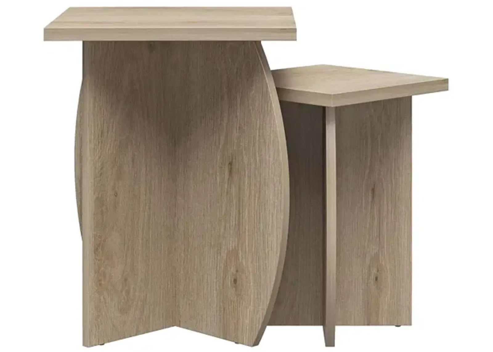 Voler Set of 2 Minimalist Nesting End Tables