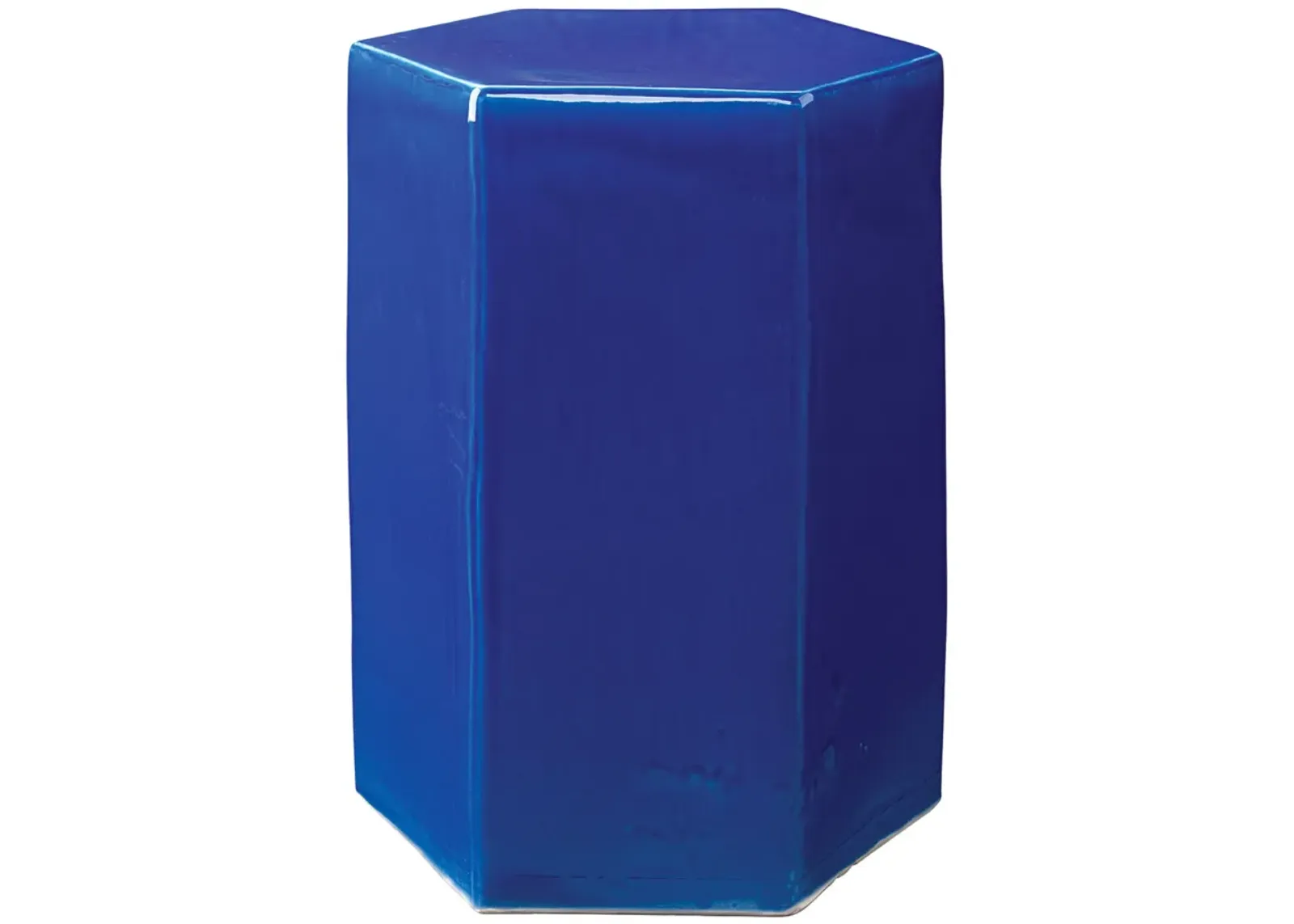 Porto Ceramic Side Cobalt Blue Table-Large