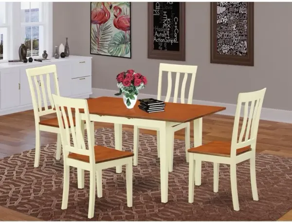 5 Pc Kitchen dinette set - Dinette Table and 4 Dining Chairs