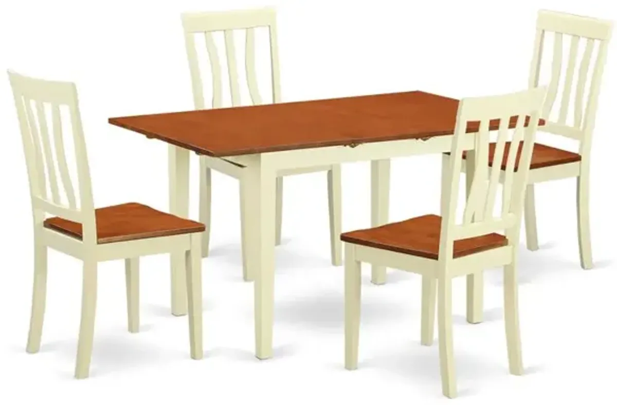 5 PcKitchen dinette set - Dinette Table and 4 Dining Chairs