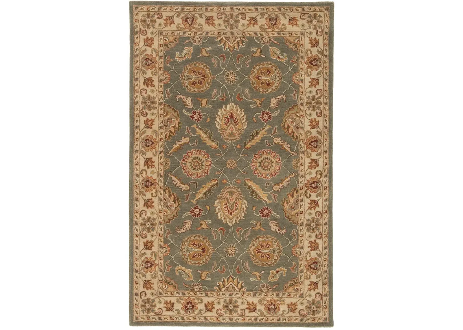 Mythos Callisto Green 4' x 8' Runner Rug