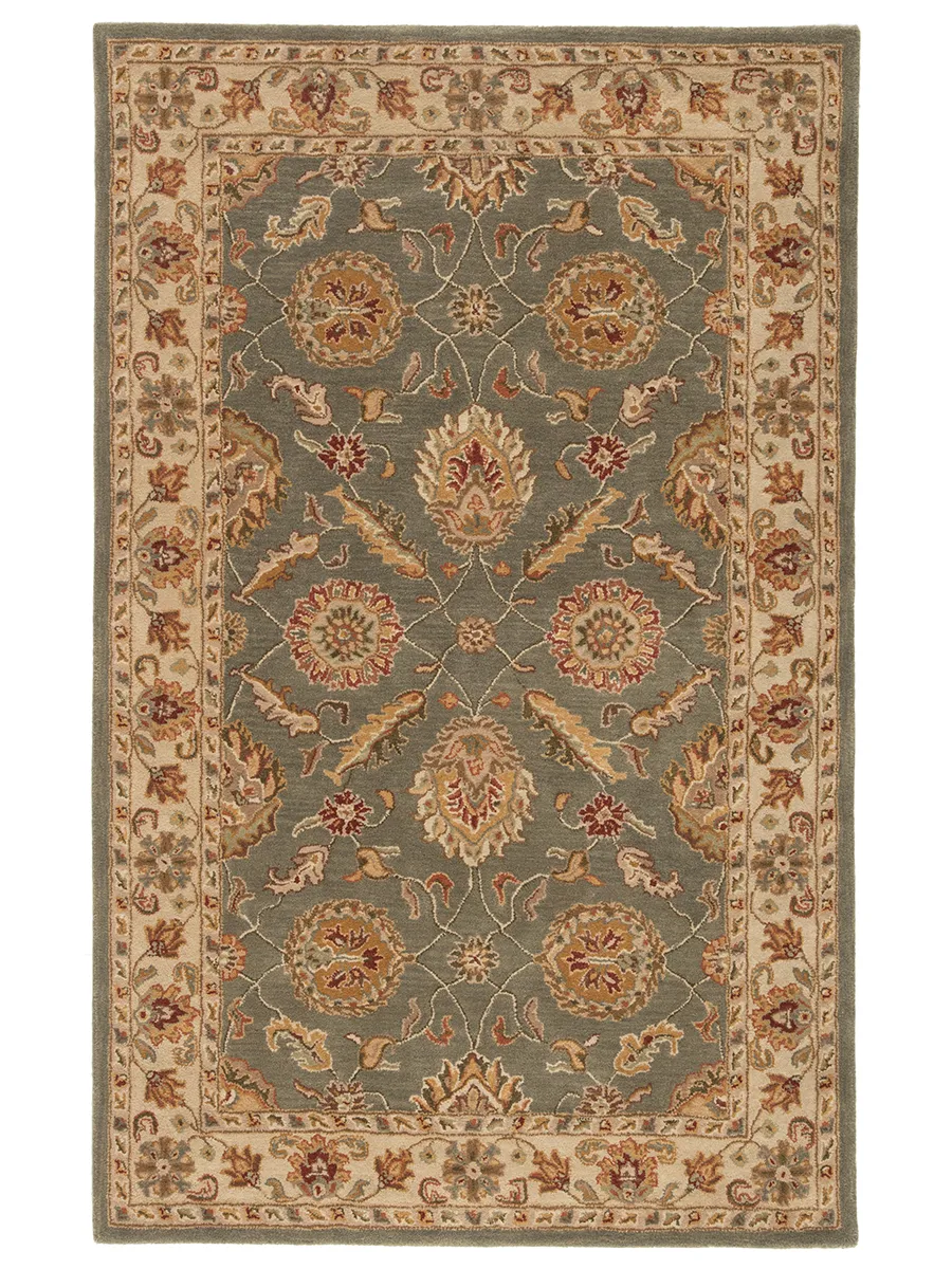 Mythos Callisto Green 4' x 8' Runner Rug