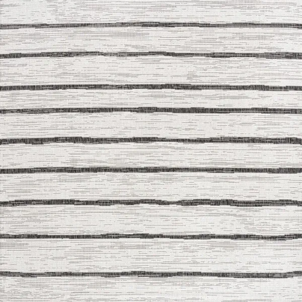Colonia Berber Stripe Square Indoor/Outdoor Area Rug