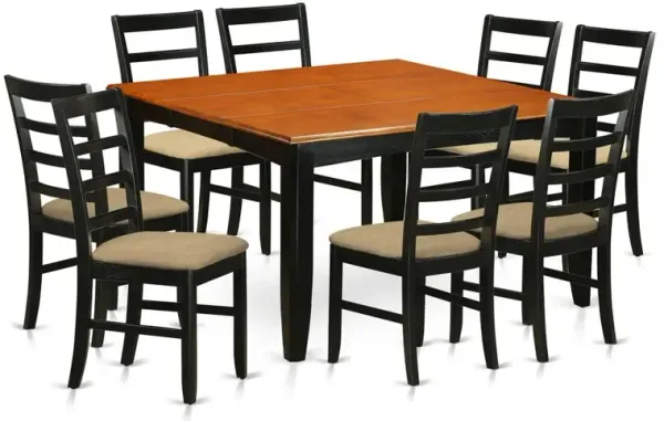 Dining Room Set Black & Cherry