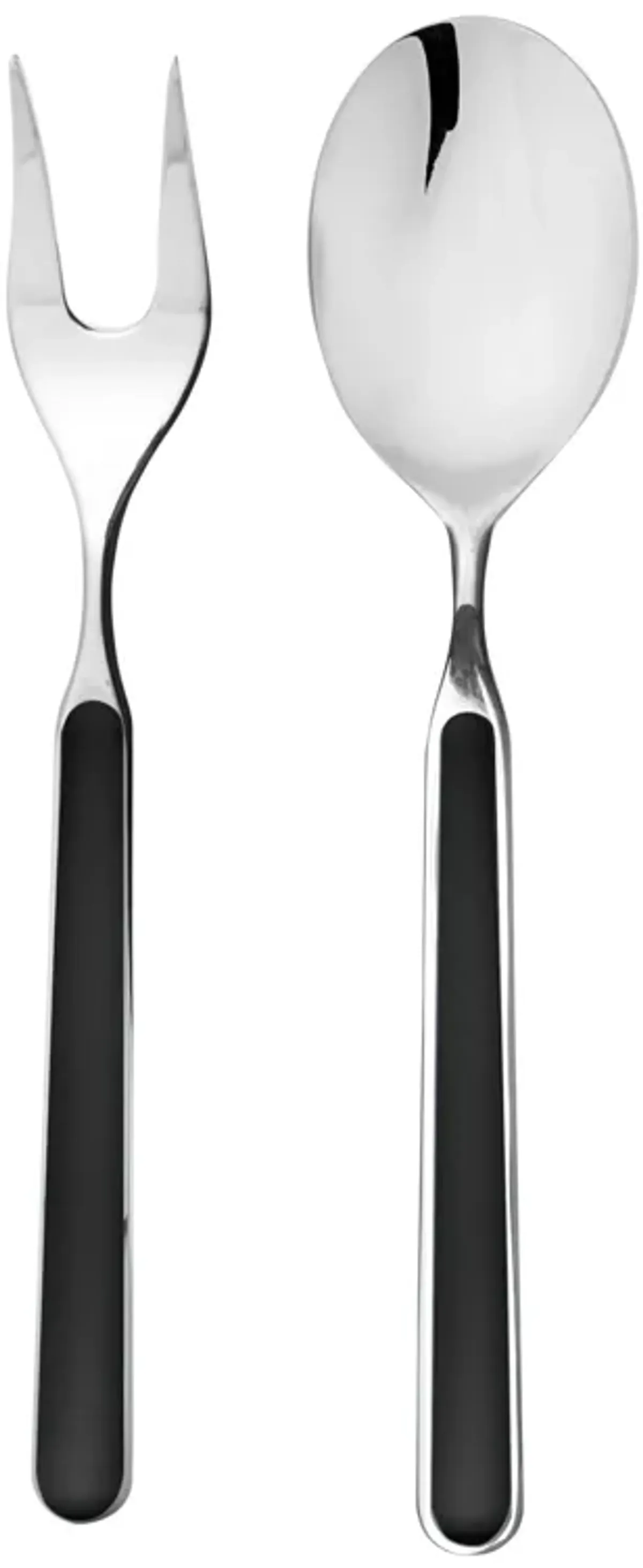 Fantasia 2-Piece Serving Set in Black