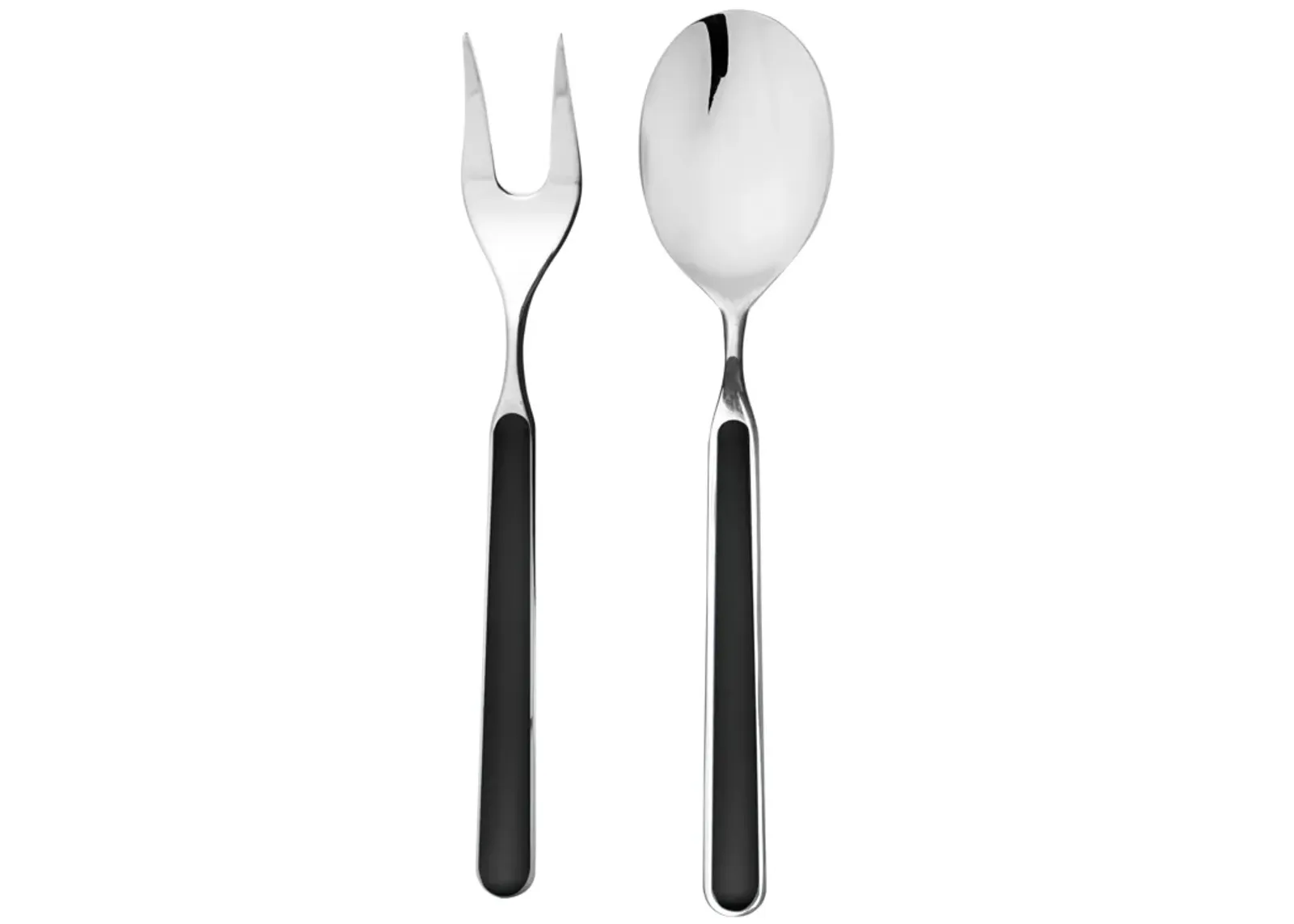 Fantasia 2-Piece Serving Set in Black