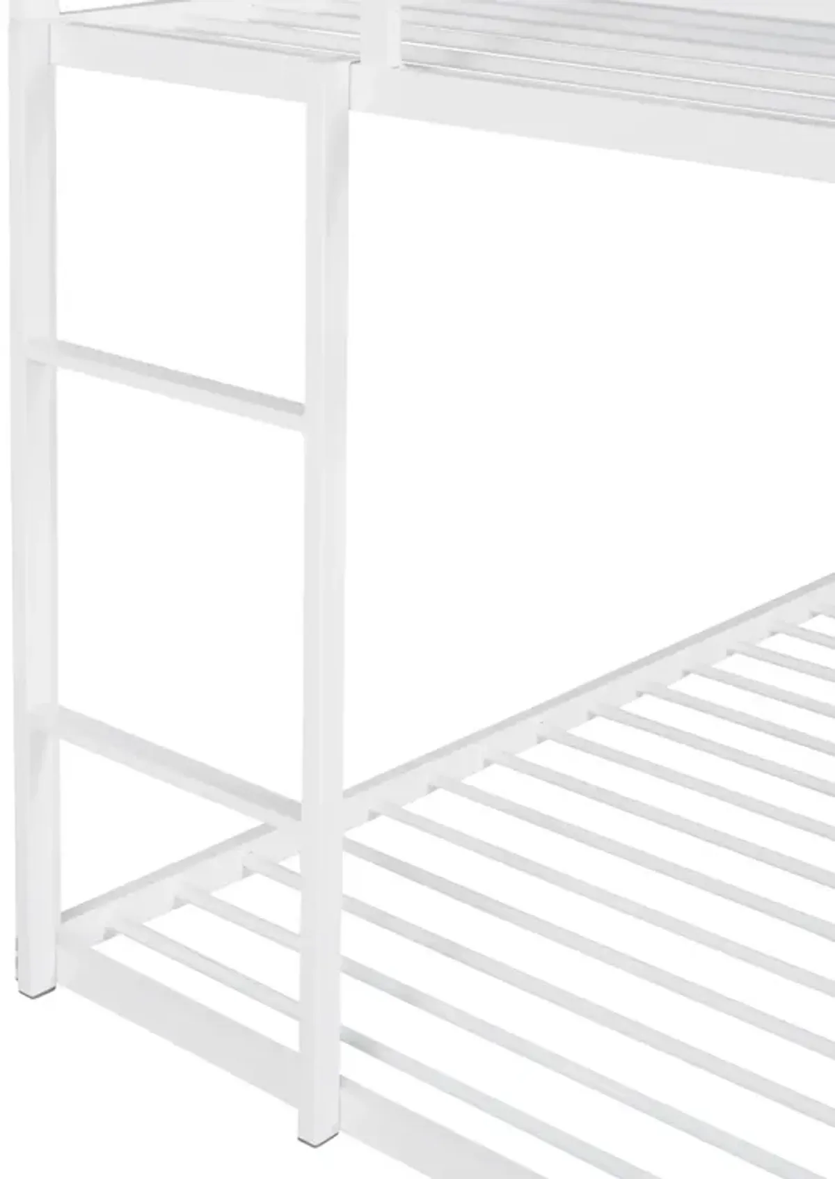 Bunk Beds For Kids Twin Over Twin, House Bunk Bed Metal Bed Frame Built-In Ladder