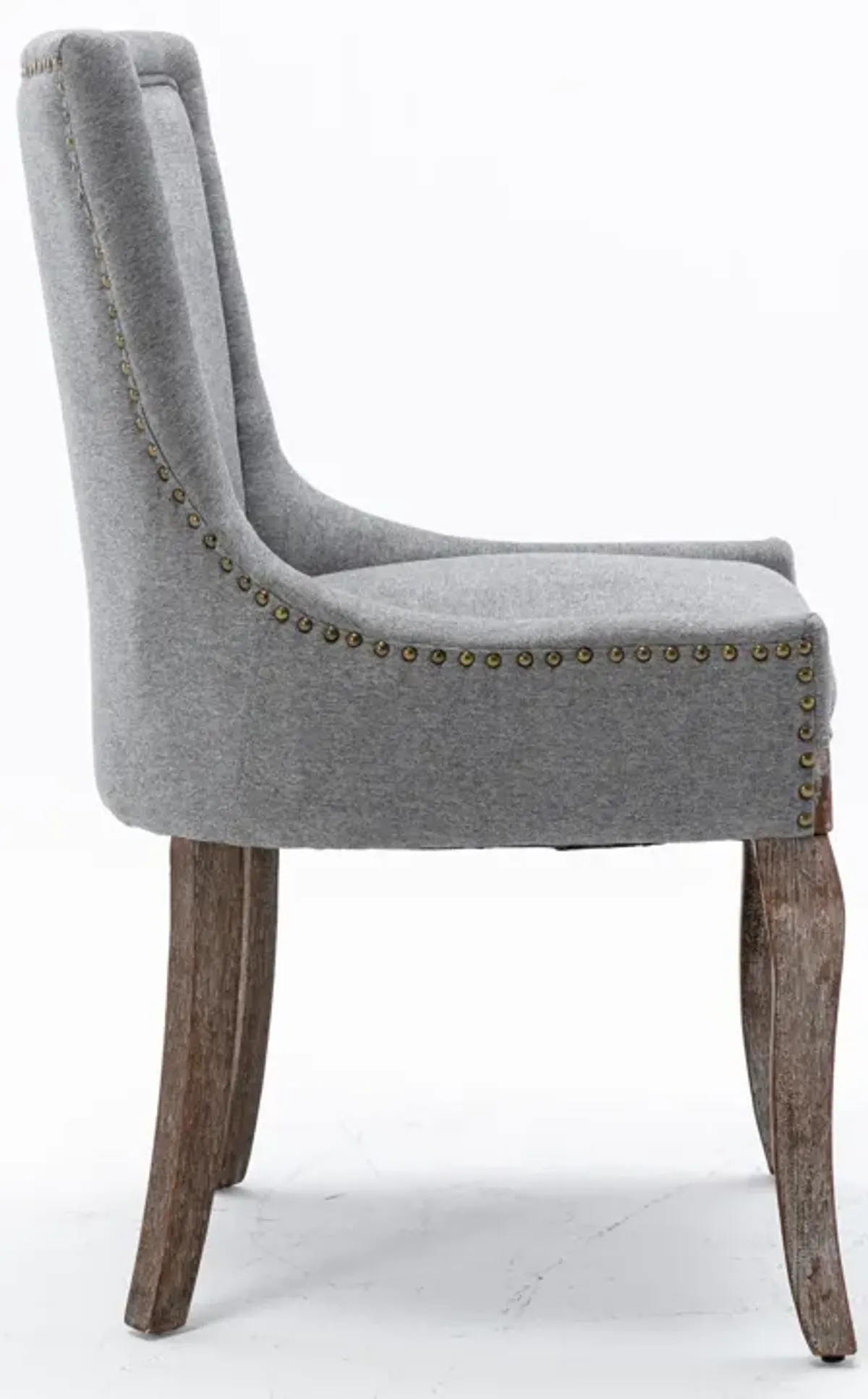 Ultra Side Dining Chair, Thickened Fabric Chairs With Neutrally Toned Solid Wood