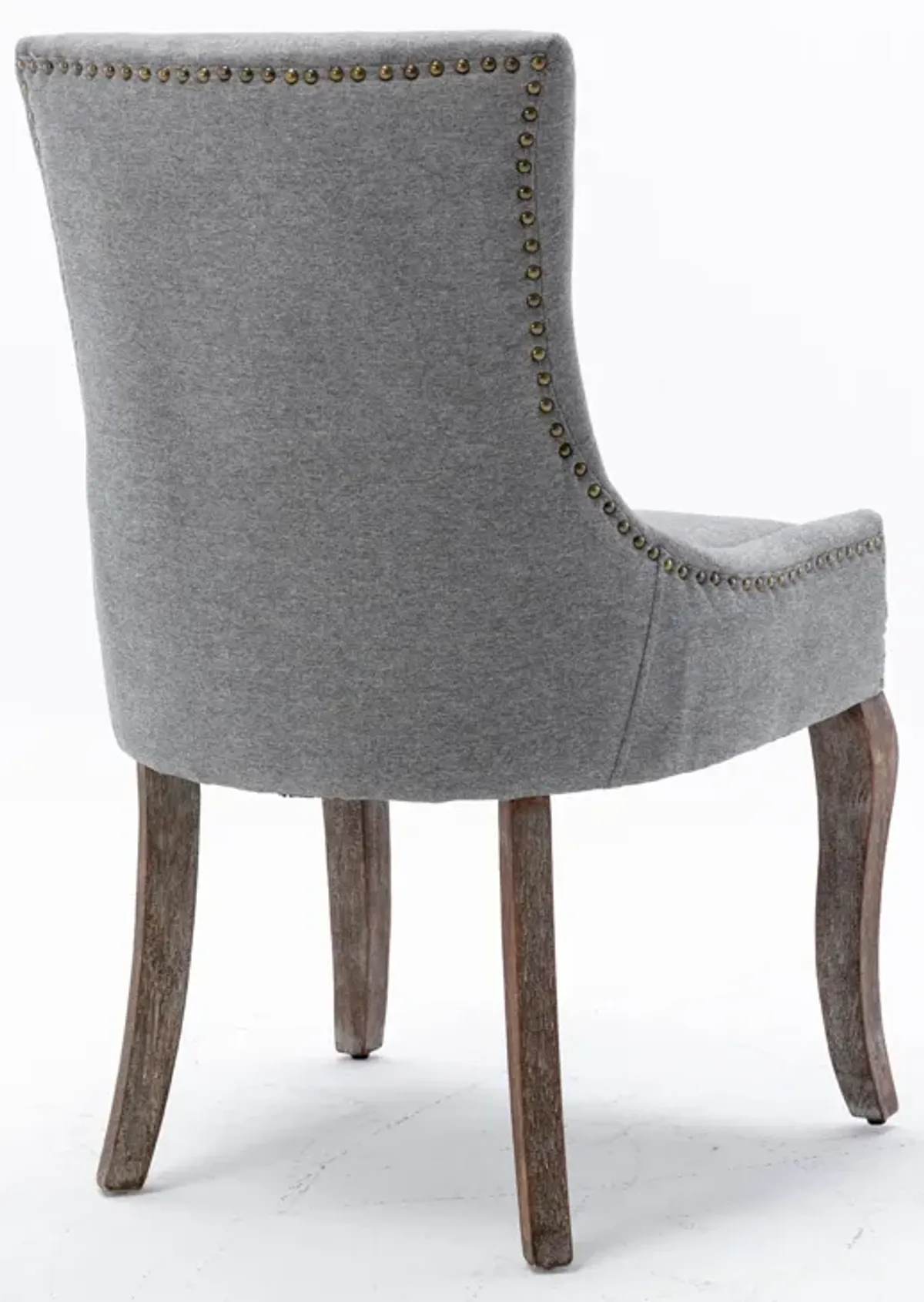 Ultra Side Dining Chair, Thickened Fabric Chairs With Neutrally Toned Solid Wood