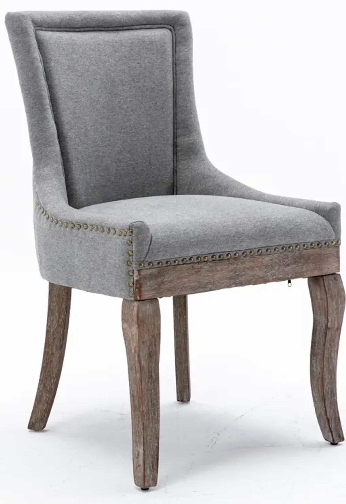 Ultra Side Dining Chair, Thickened Fabric Chairs With Neutrally Toned Solid Wood