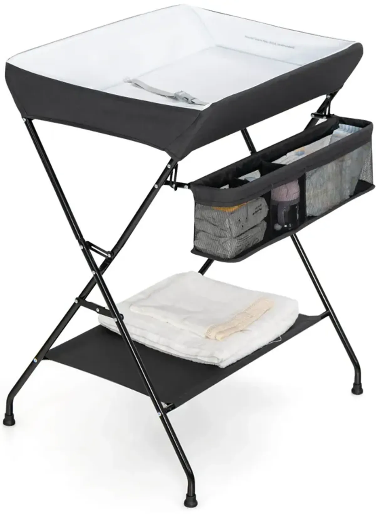 Baby Storage Folding Diaper Changing Table