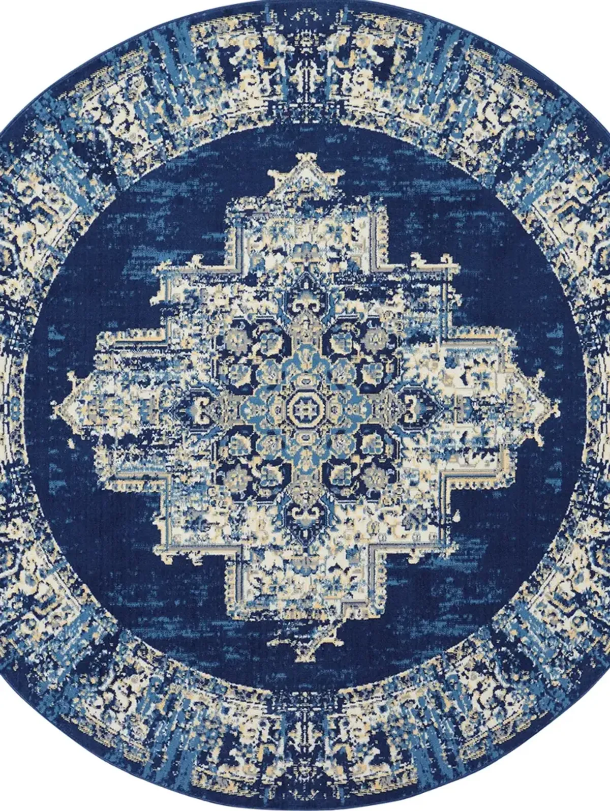 Grafix GRF14 Navy/Blue 8'6" x 12' Rug