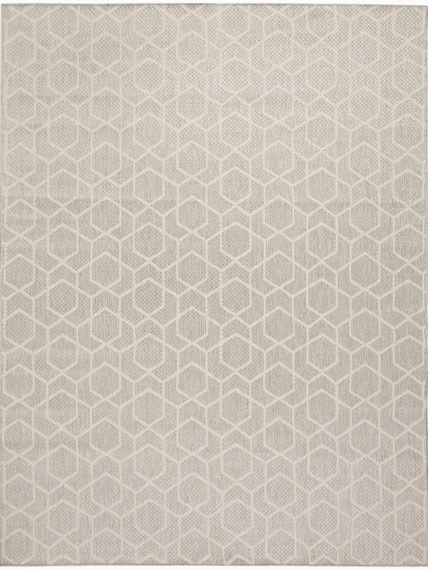 Horizon Indoor/Outdoor HOZ01 Gray 10' x 14' Rug